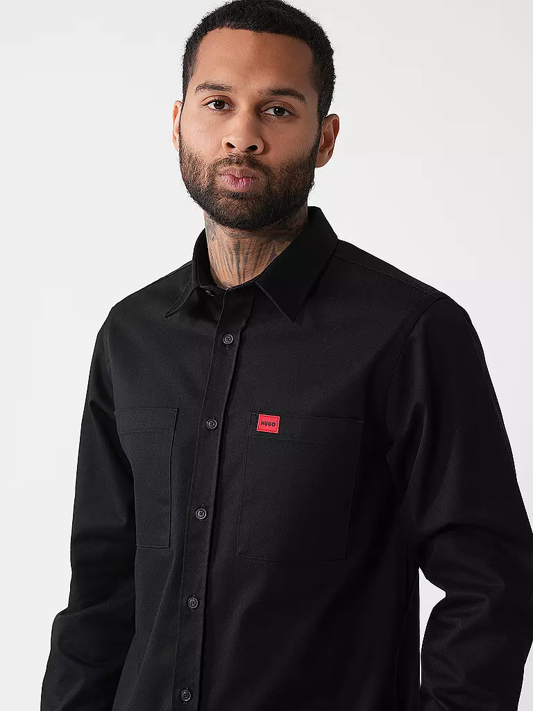 HUGO | Overshirt EGRIN | Noir