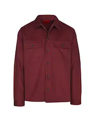 HUGO | Overshirt EPOLDO | Rouge foncé