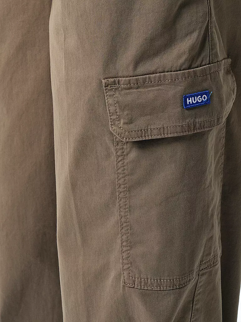 HUGO | Pantalon cargo coupe décontractée HISUNE-1-D_B | 