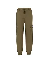 HUGO | Cargohose Relaxed Fit HISUNE-1-D_B | Olive