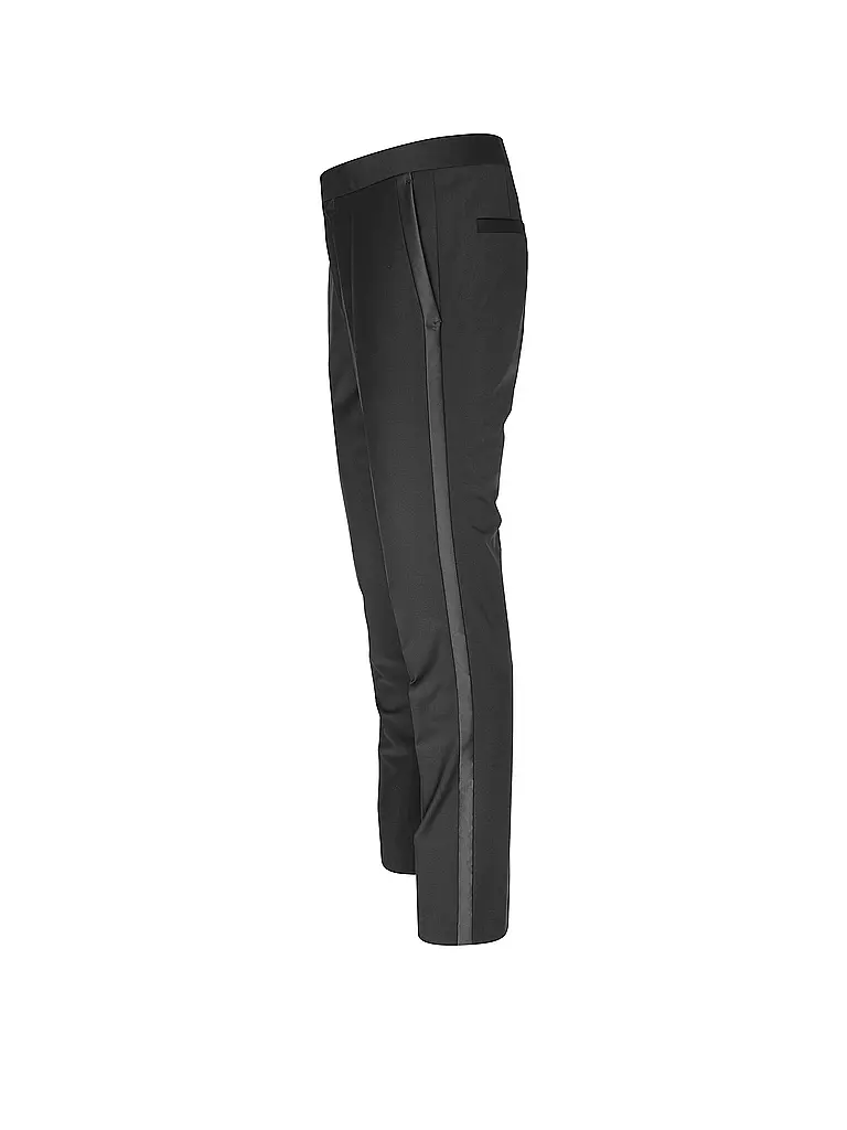 HUGO | Pantalon de costume de smoking slim fit HESTEN224E1X | 