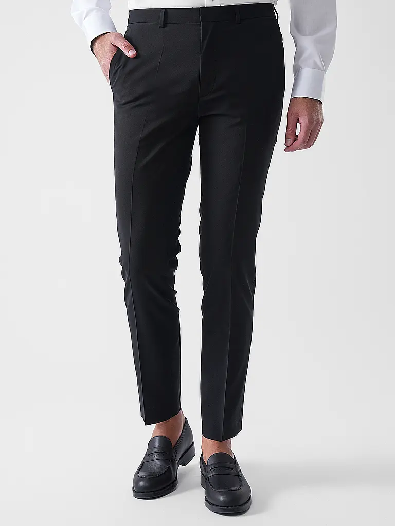 HUGO | Pantalon de costume extra slim fit HESTEN253X | Noir