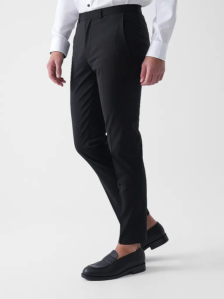 HUGO | Pantalon de costume extra slim fit HESTEN253X | Noir