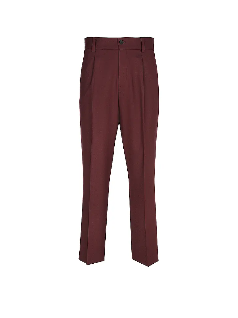 HUGO | Pantalon de costume FLIPS | Rouge foncé