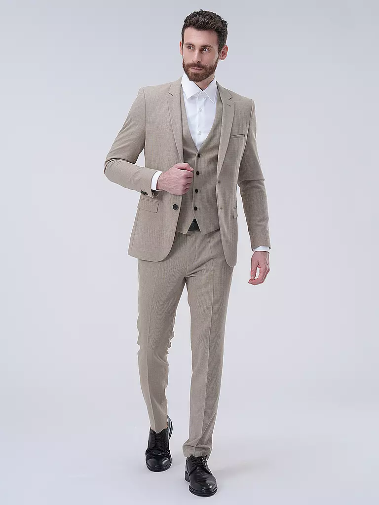 HUGO | Pantalon de costume HESTON | beige