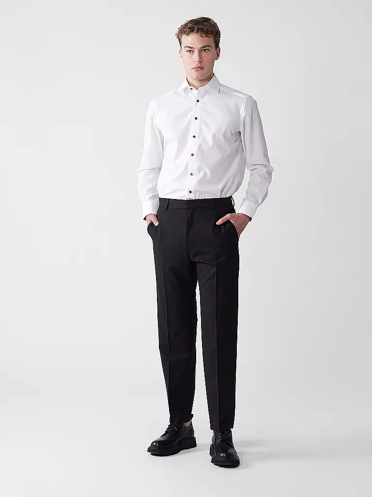 HUGO | Pantalon de costume Modern Fit TEAGAN231X | schwarz