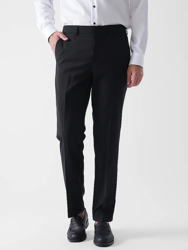 HUGO | Pantalon de costume Modern Fit TOM253X | schwarz