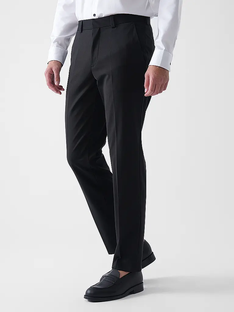 HUGO | Pantalon de costume Modern Fit TOM253X | schwarz
