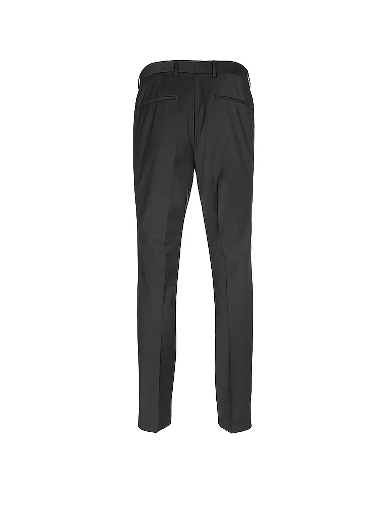HUGO | Pantalon de costume slim fit GETLINM204X | schwarz