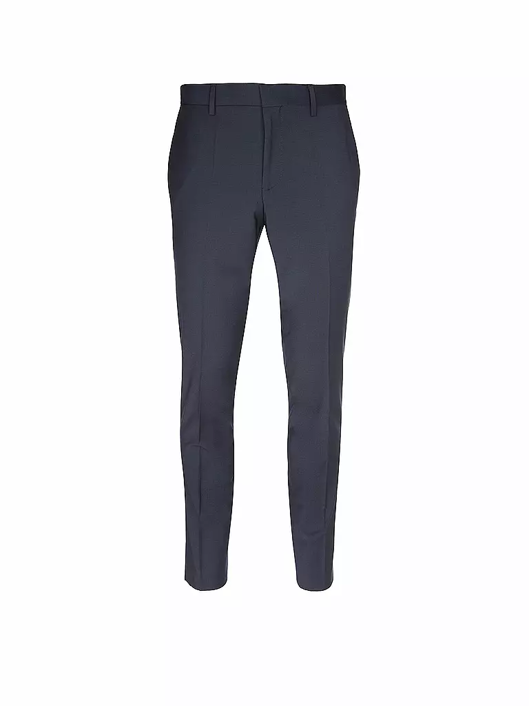 HUGO | Pantalon de costume slim fit | Bleu foncé