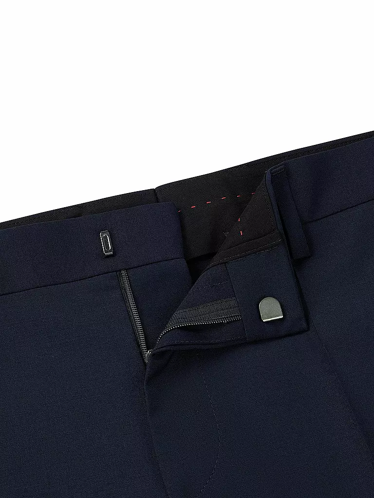 HUGO | Pantalon de costume slim fit | Bleu foncé