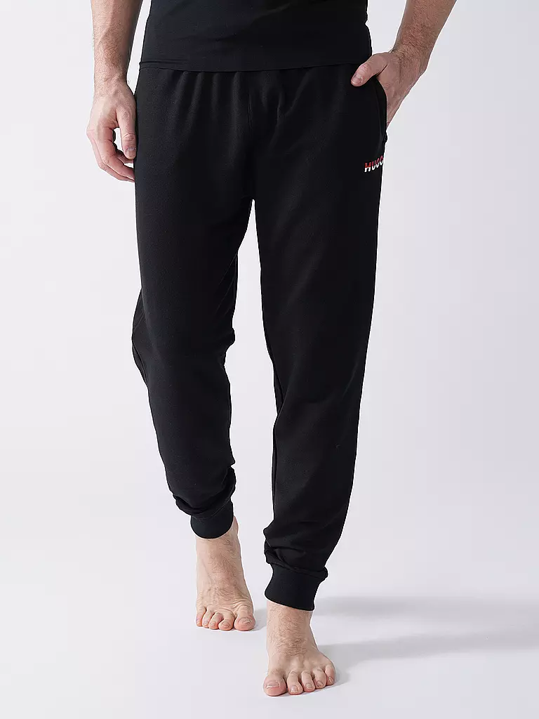 HUGO | Pantalon de jogging loungewear AMSTERDAM | schwarz