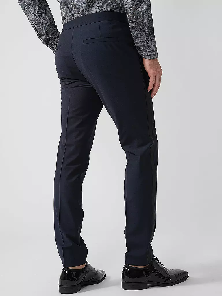 HUGO | Pantalon de smoking slim fit HESTEN224E1X | blau