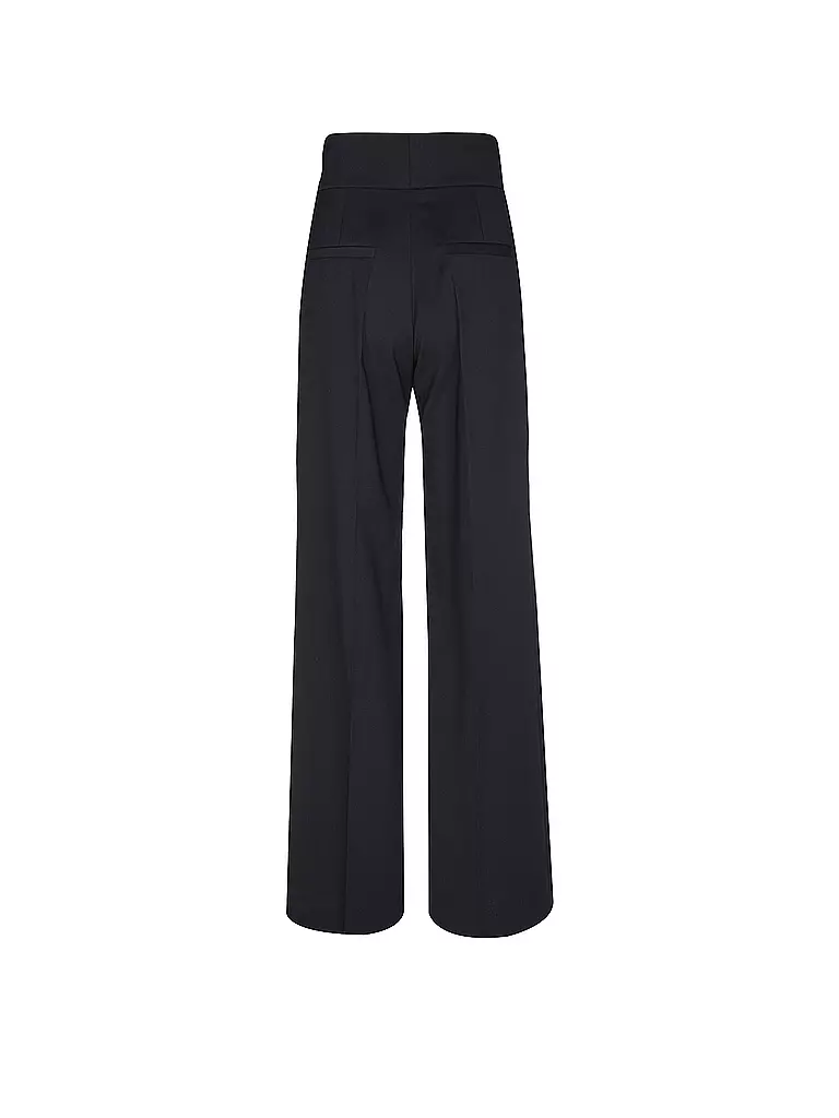 HUGO | Pantalon de tailleur coupe droite HIMIA | dunkelblau