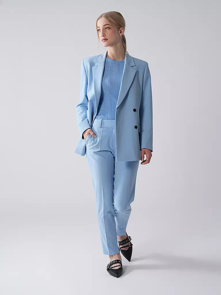 HUGO | Pantalon de tailleur HETANA | hellblau