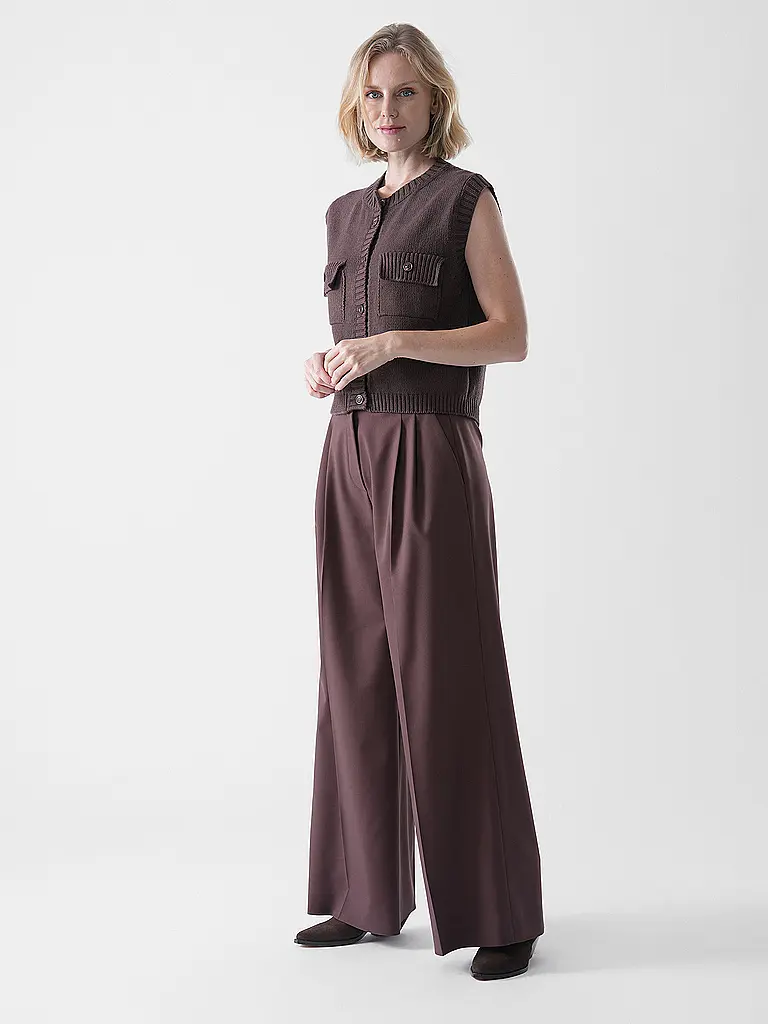 HUGO | Pantalon de tailleur HORSEA | Marron