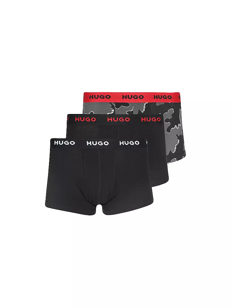 HUGO | Pants lot de 3 open divers | schwarz
