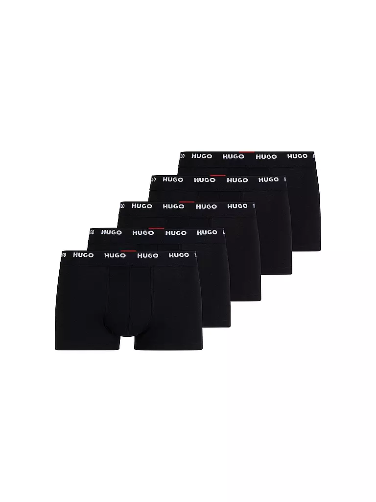 HUGO | Pants lot de 5 noir | schwarz