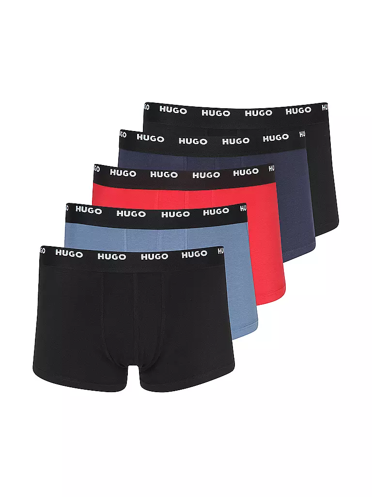 HUGO | Pants lot de 5 open divers | schwarz