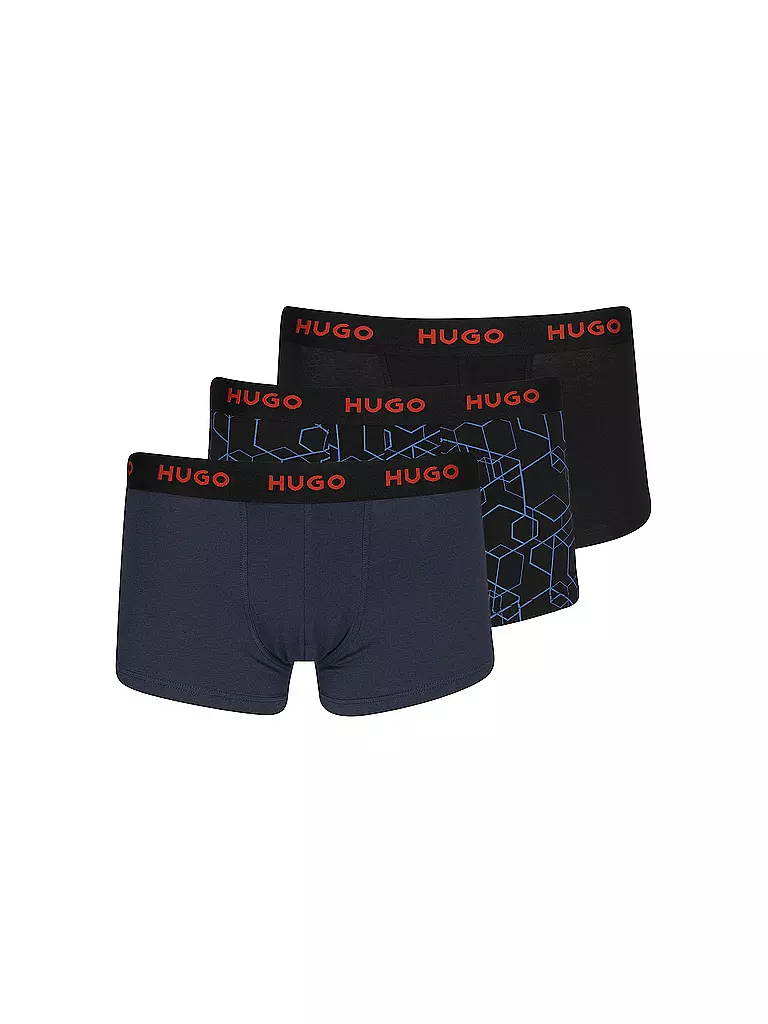 HUGO | Pants Pkg de 3 bleu ouvert | Bleu