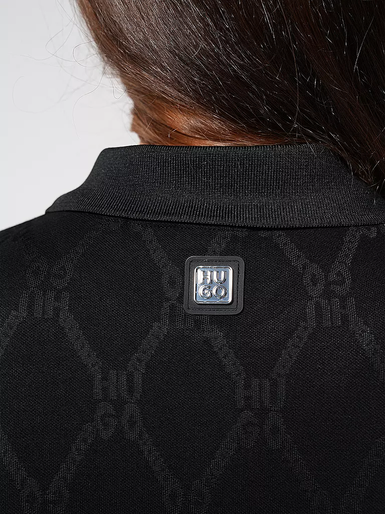 HUGO | Poloshirt DELGIUDE | Noir