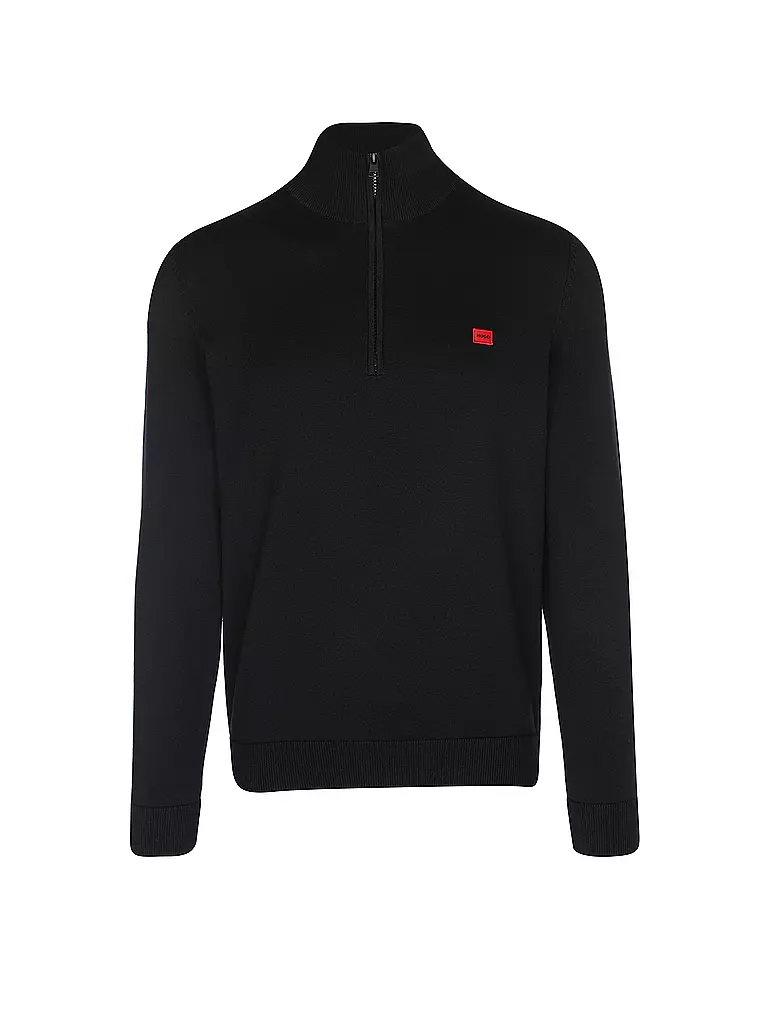 HUGO | Pull Troyer SAN QUINTUS-C | schwarz
