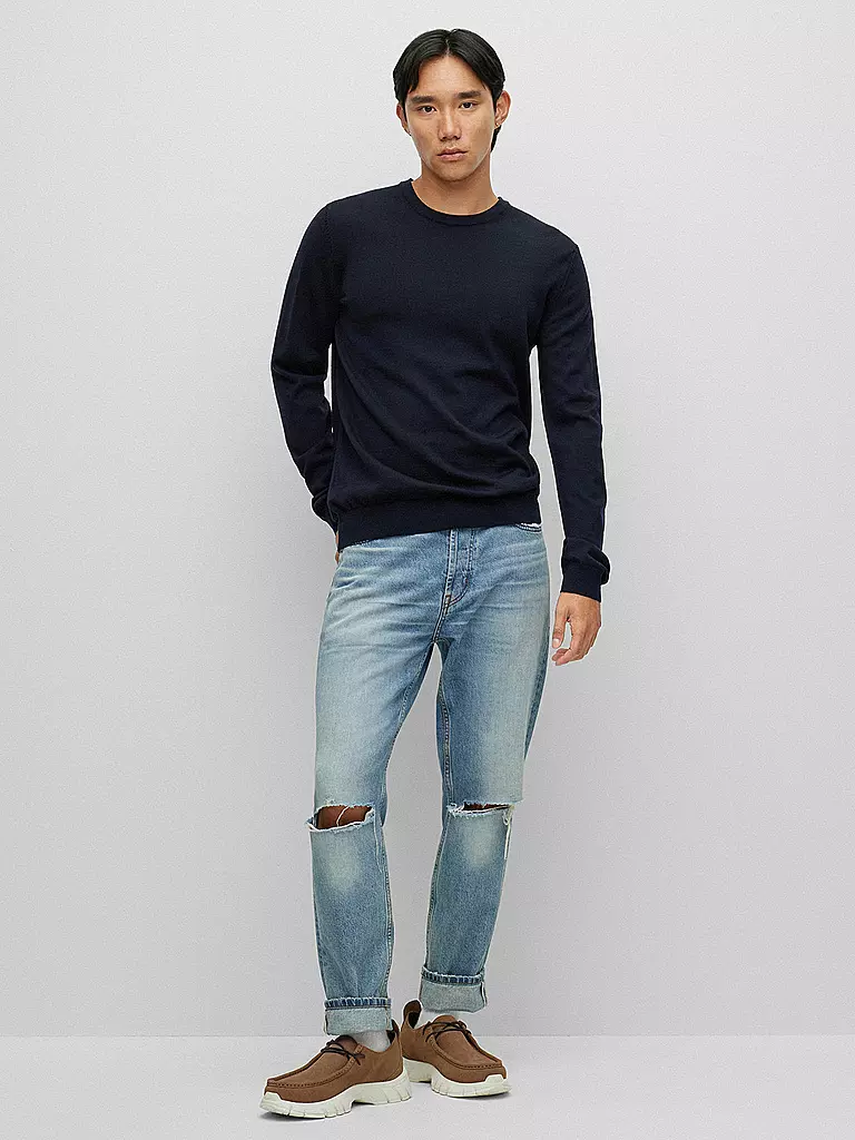 HUGO | Pullover CERDIC | Bleu foncé