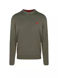 HUGO | Pullover SAN CASSIUS | Olive