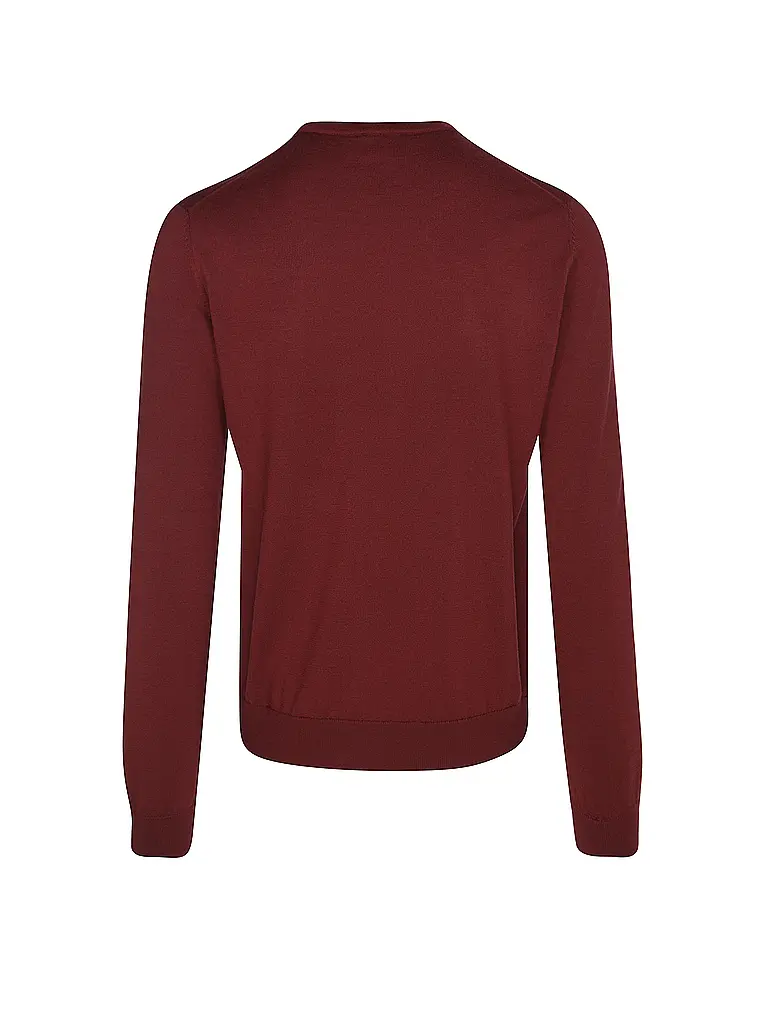 HUGO | Pullover SAN CEDIRC | dunkelrot
