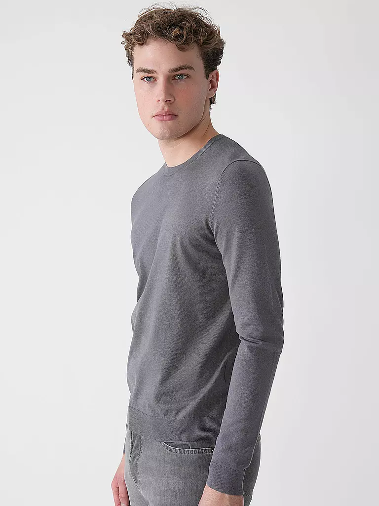 HUGO | Pullover SAN CODY | grau