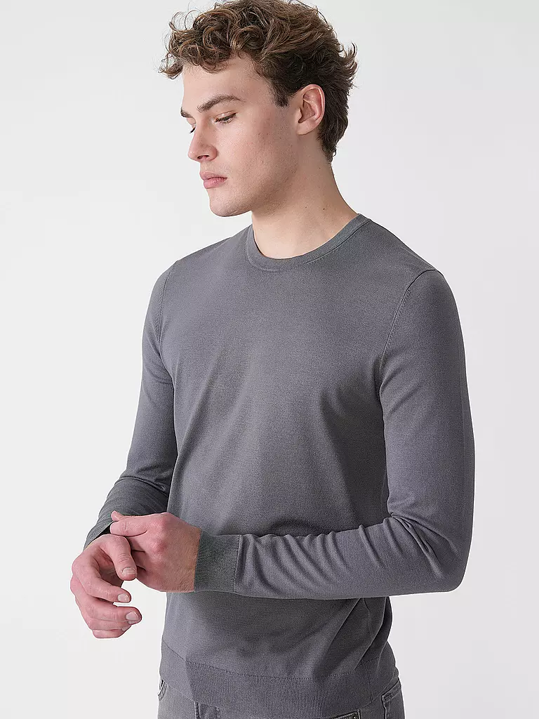 HUGO | Pullover SAN CODY | grau