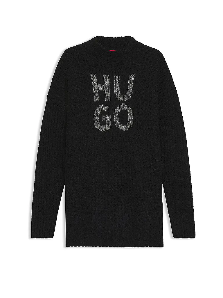 HUGO | Pullover SLOGUIS | Noir
