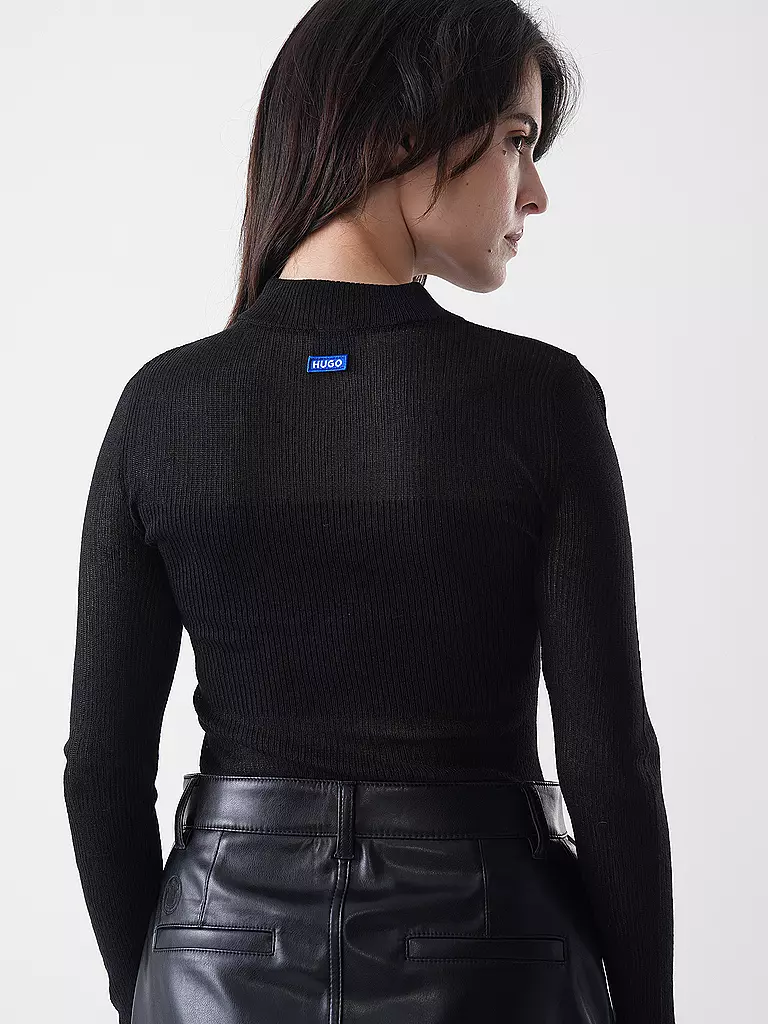 HUGO | Pullover SLUMY_B | Noir