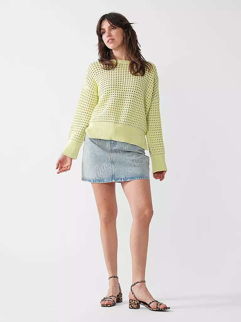 HUGO | Pullover SUMERIA_B | Vert clair