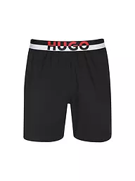 HUGO | Pyjamahose - Shorts AMSTERDAM | Noir