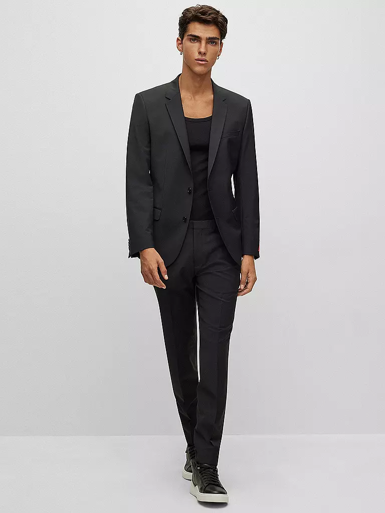 HUGO | Sakko Slim Fit HENRY | Noir