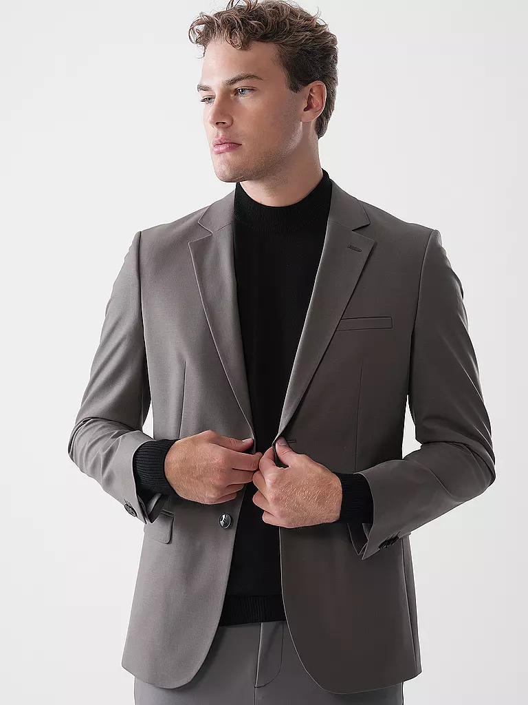 HUGO | Sakko Super Slim Fit ARTI | grau