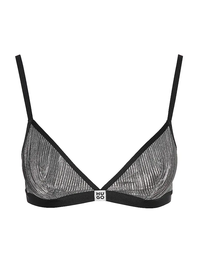 HUGO | Soutien-gorge sans armatures argent | Argent