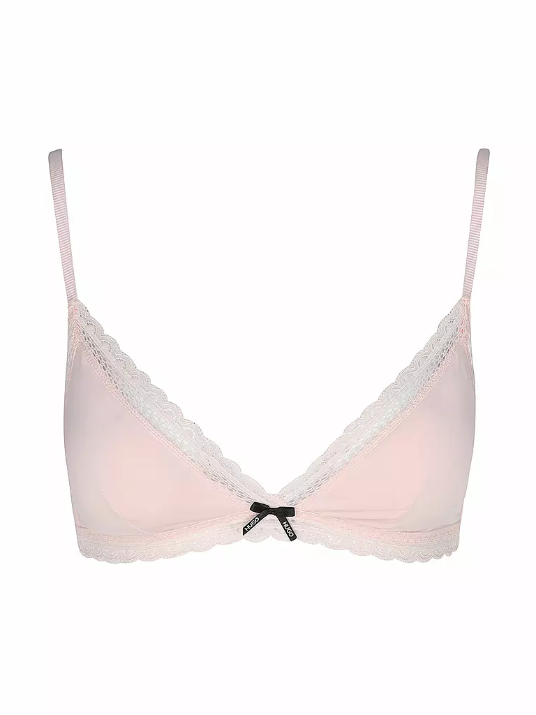 HUGO | Soutien-gorge sans armatures rose pastel clair | Rose