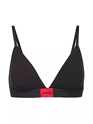 HUGO | Soutien-gorge triangle Red Label noir | Noir