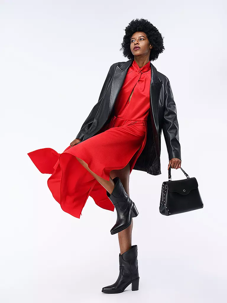 HUGO | Stiefel MILEYHEEL BOOTIE 70 | Noir