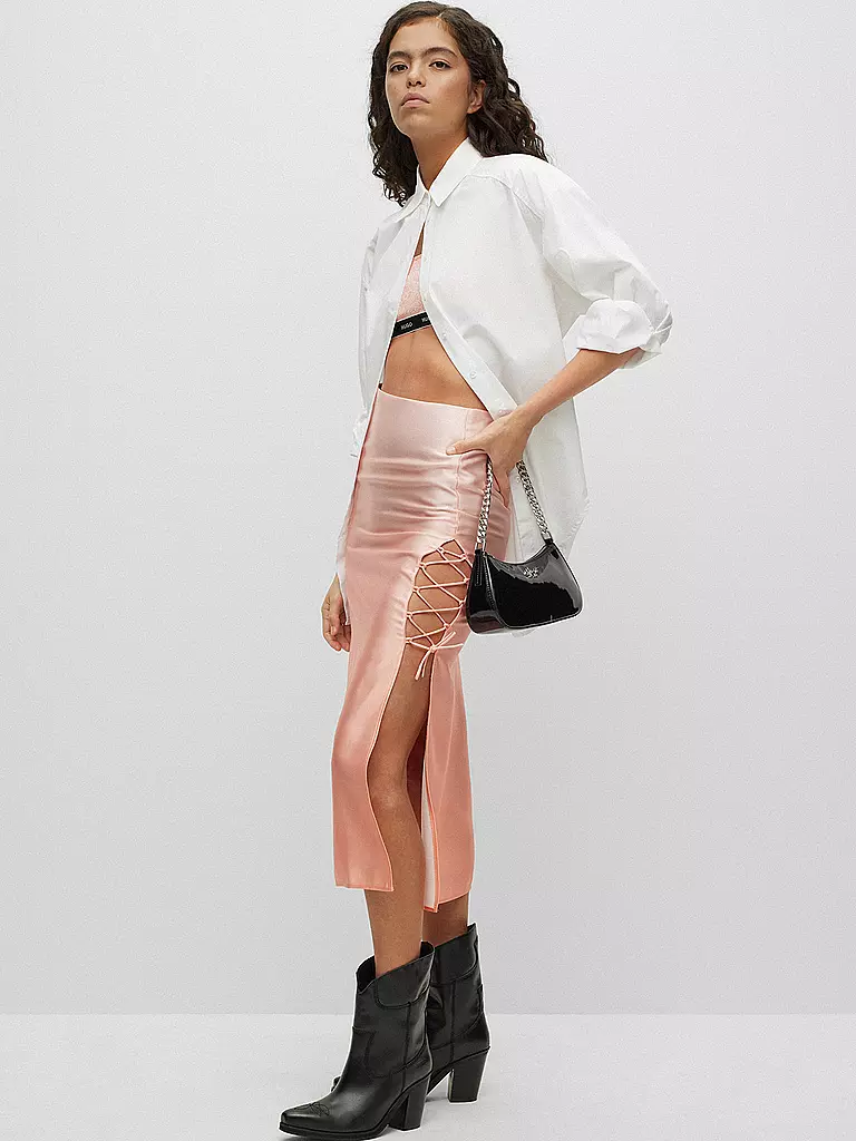 HUGO | Stiefel MILEYHEEL BOOTIE 70 | Noir