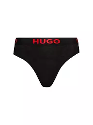 HUGO | String blanc | Noir