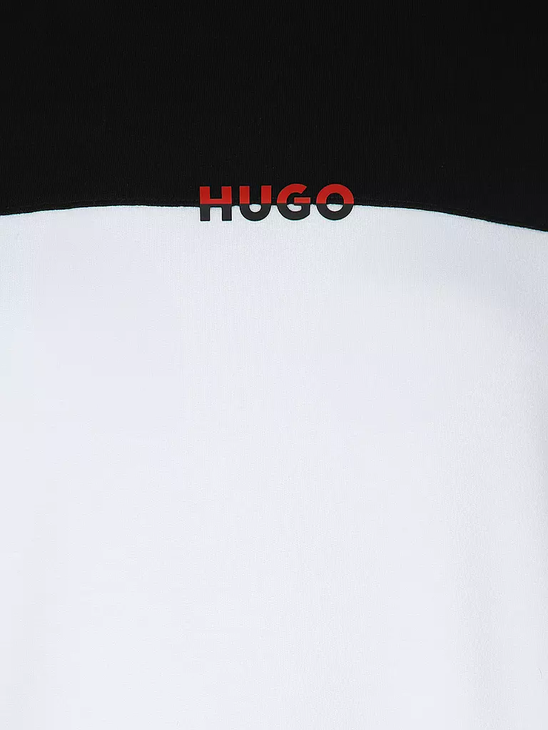 HUGO | Sweat à capuche de détente - Hoodie AMSTERDAM | schwarz