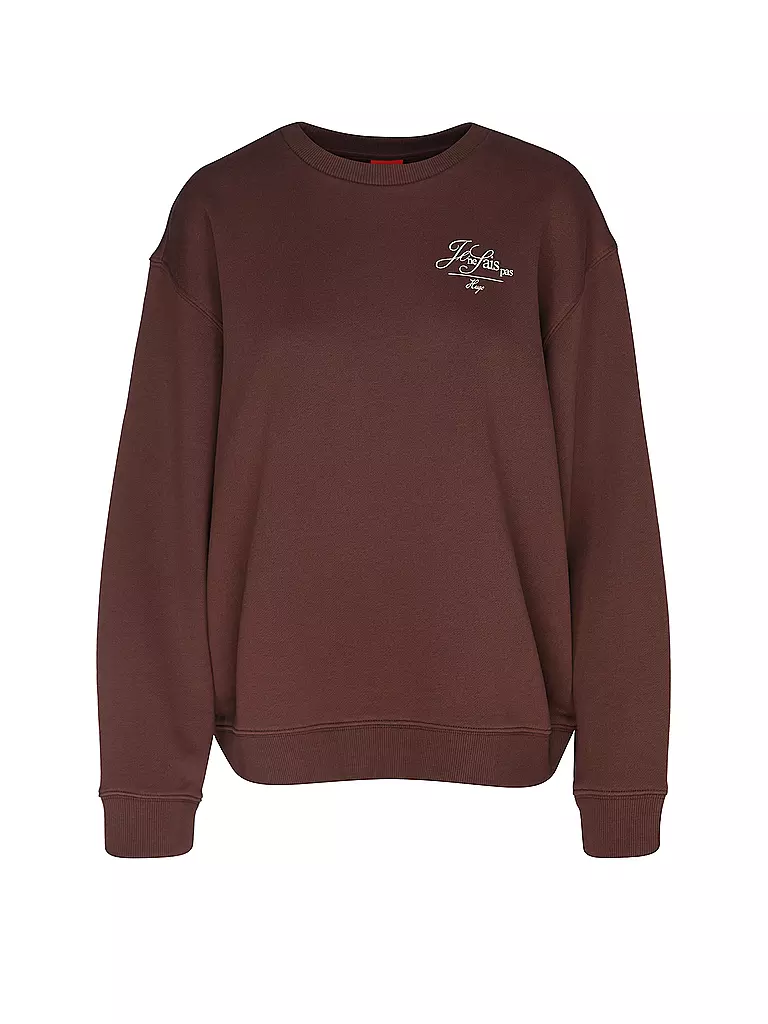 HUGO | Sweat CLASSIC CREW_5 | Marron