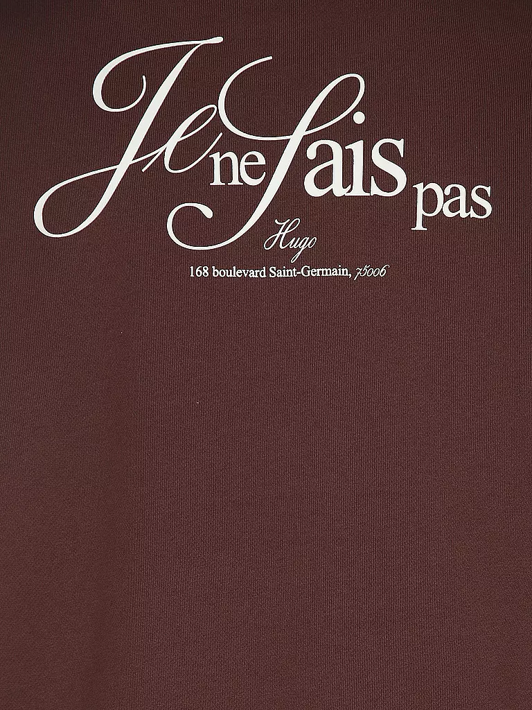 HUGO | Sweat CLASSIC CREW_5 | Marron
