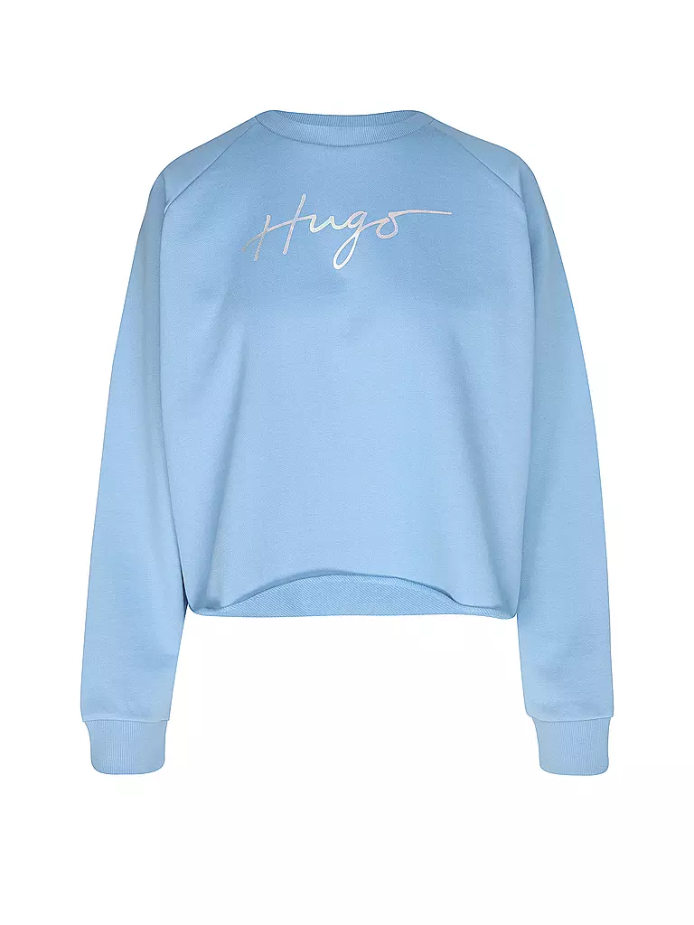 HUGO | Sweat DARACE | hellblau