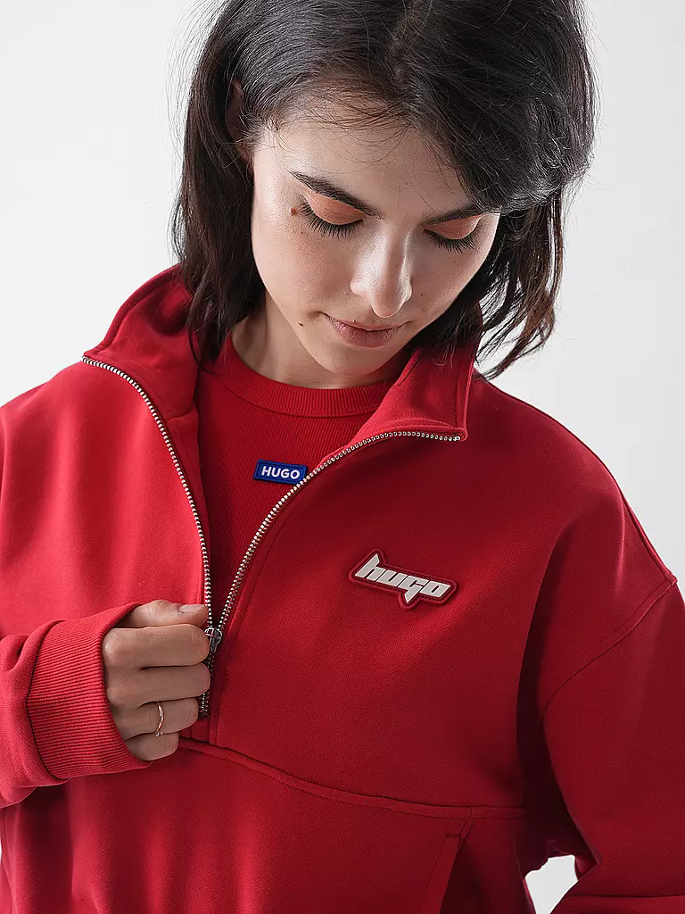 HUGO | Sweat DORATA_B | Rouge