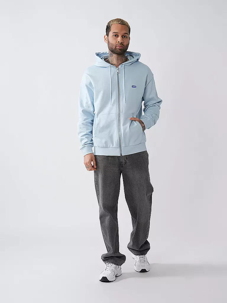 HUGO | Sweat-shirt à capuche NADARASI | Bleu clair
