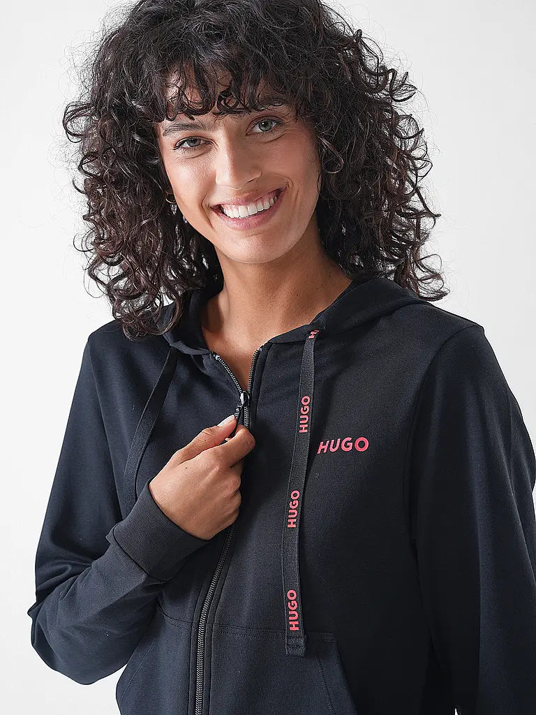 HUGO | Sweat-shirt de détente à fermeture éclair | 